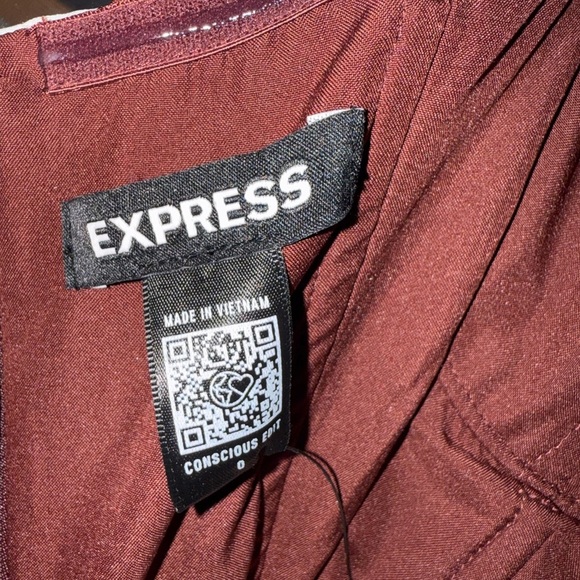 Express Floral Strapless Wide Leg Jumpsuit - Picture 10 of 10